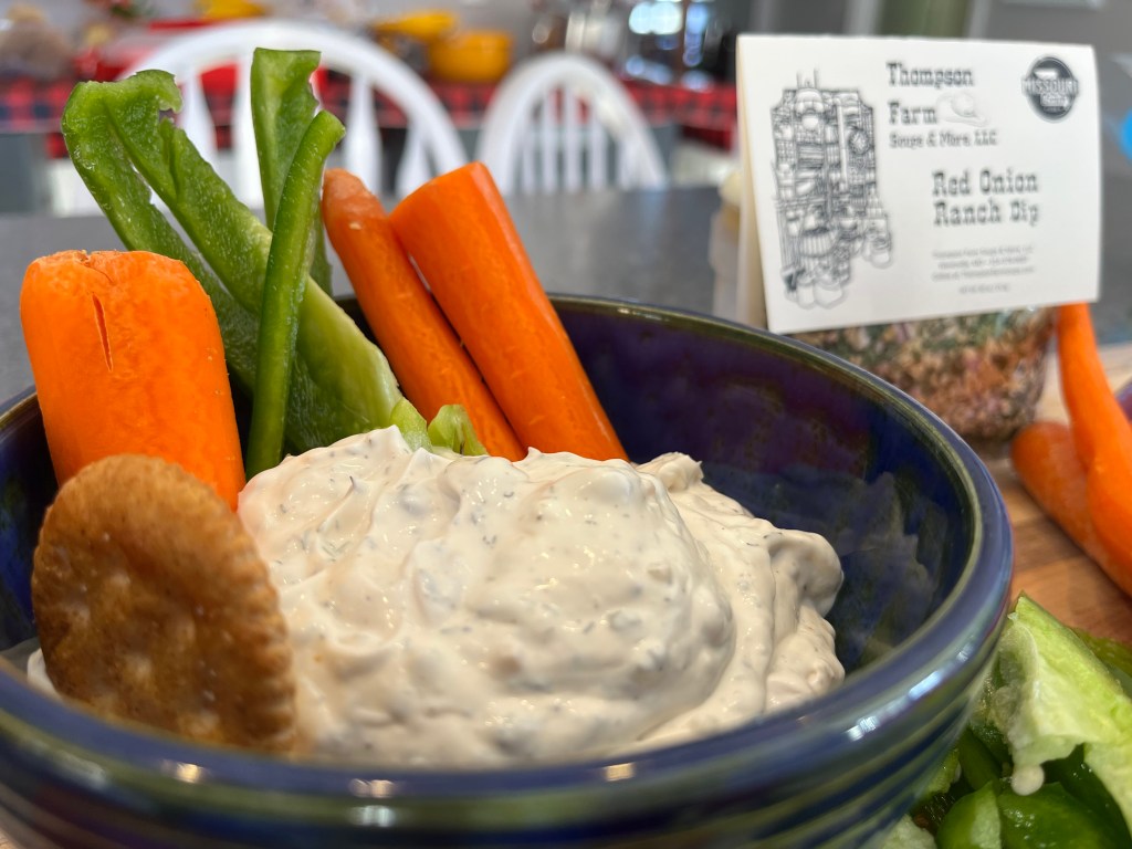 Red Onion Ranch Dip